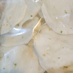 Potato Papad Green Masala